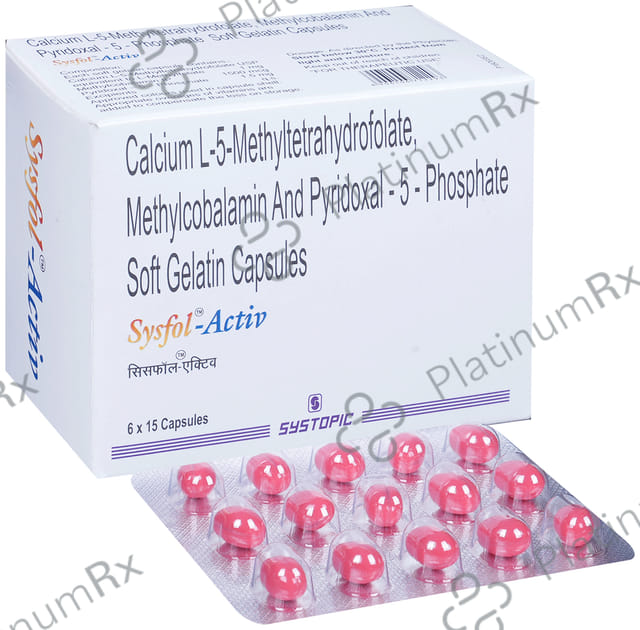 Sysfol Activ 1mg Capsule 15s