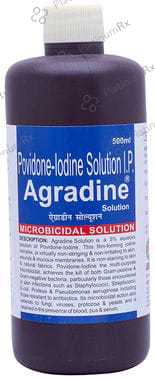 Agradine Povidone-Iodine Solution 500 Solution