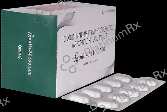 Ignalis M 100/500mg Tablet ER 10s
