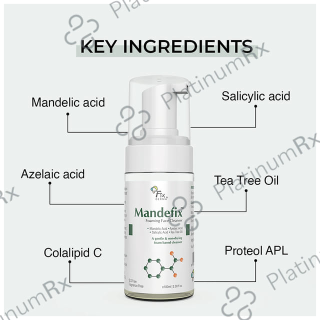 Fixderma Mandefix Foaming Face Cleanser 100 ml