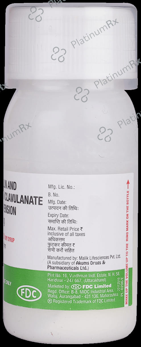 Flemiclav Kid 200/28.5mg Dry Syrup 30ml