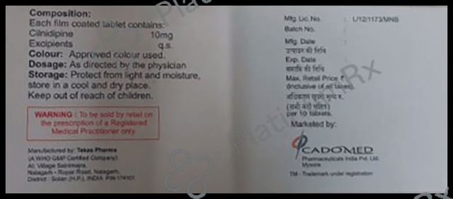 Cilinext 10mg Tablet 10s