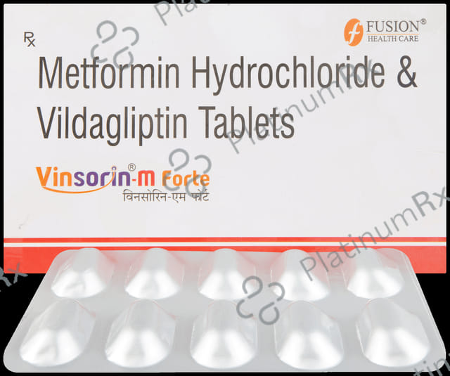 Vinsorin M Forte 1000/50mg Tablet 10s