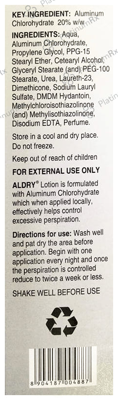 Aldry 20% Lotion 150ml