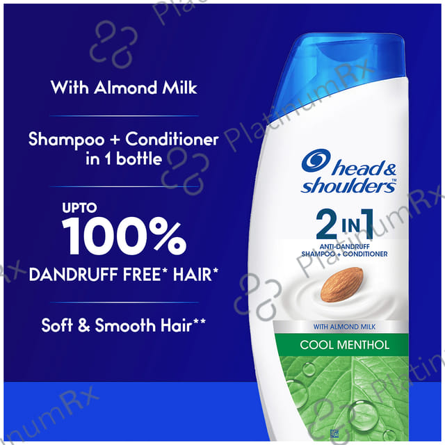 Head & Shoulders Cool Menthol 2 in 1 Anti-Dandruff Shampoo+Conditioner