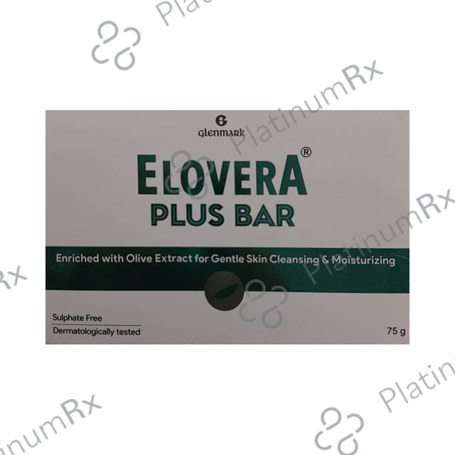 Elovera Plus Bar Moisturising Soap 75gm