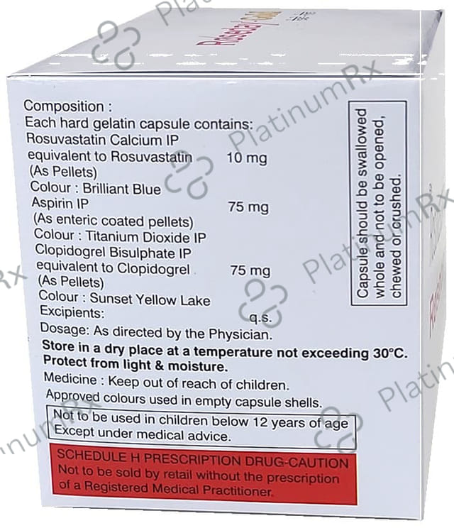 Roseday Gold 75/10/75mg Capsule 10s