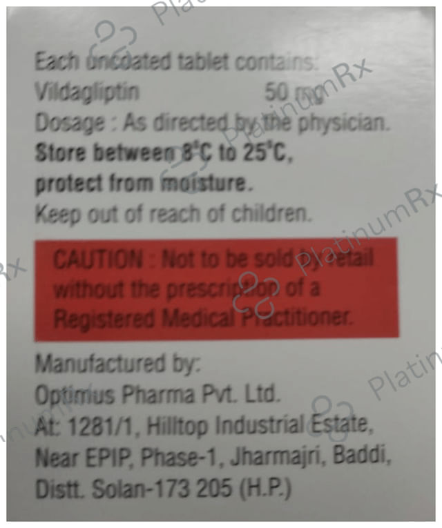 Vilnip 50mg Tablet 15s