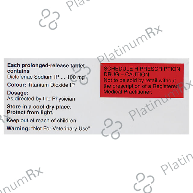 Reactin 100mg SR Tablet 15s