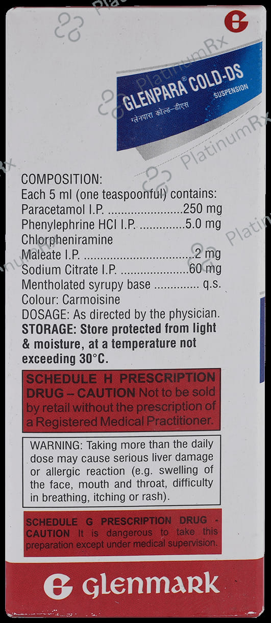 Glenpara Cold & Flu Tablet 10s