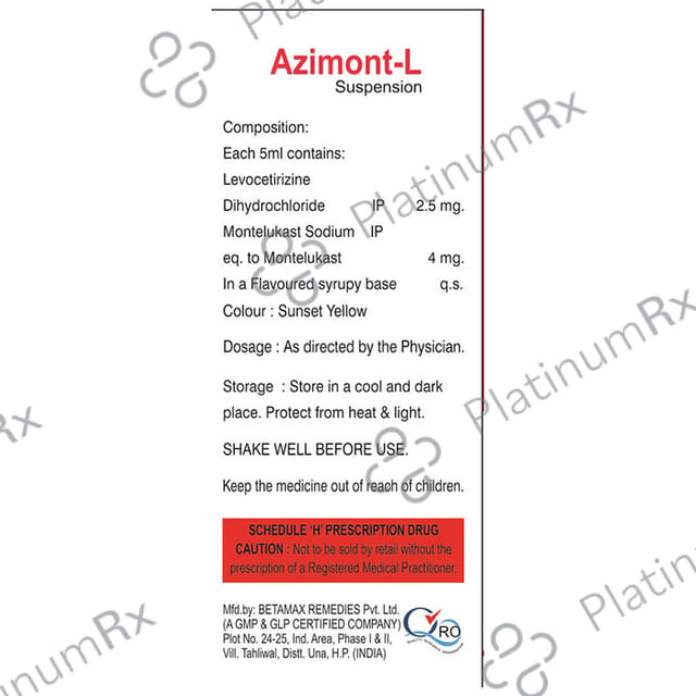 Azimont-L Oral Suspension
