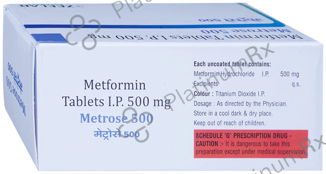 Metrose 500mg Tablet