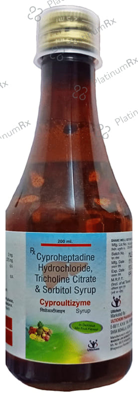 Cyproultizyme Syrup Delicious Mixed Fruit