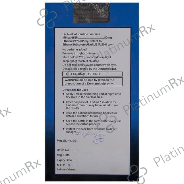 Regaine 5% Solution 60ml