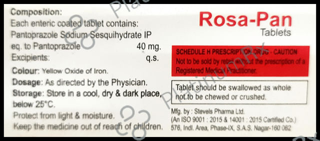 Rosa-Pan Tablet