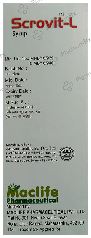 Scrovit-L Syrup