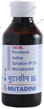 Mutadine 5% Solution 100 Solution
