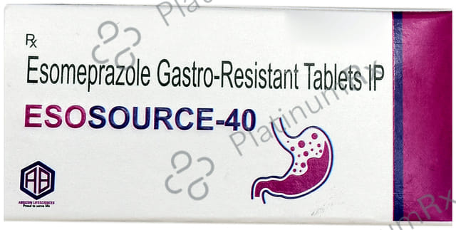 Esosource 40mg Tablet 10s