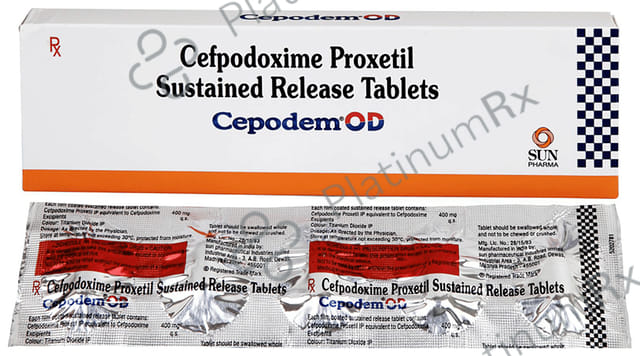Cepodem OD SR 400mg Tablet 5s