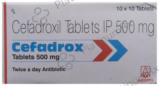 Cefadrox 500mg Tablet