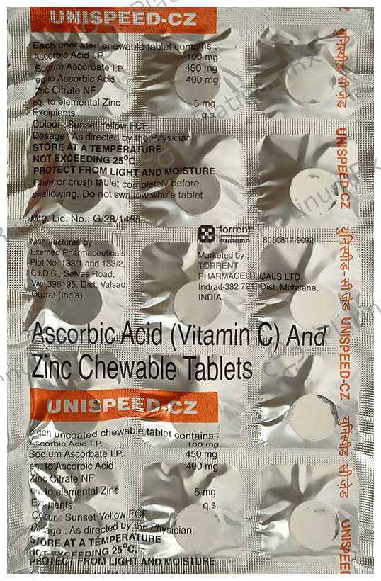 Unispeed-CZ Chewable Tablet
