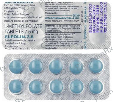 Elfolin 7.5mg Tablet
