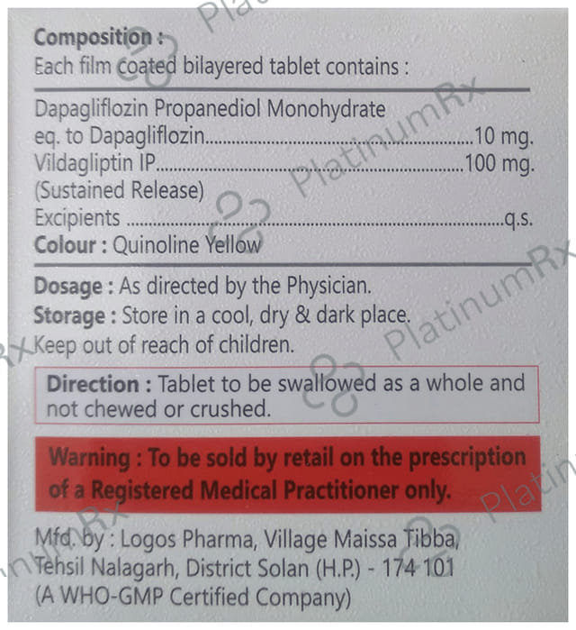 Vildacross-D Tablet SR