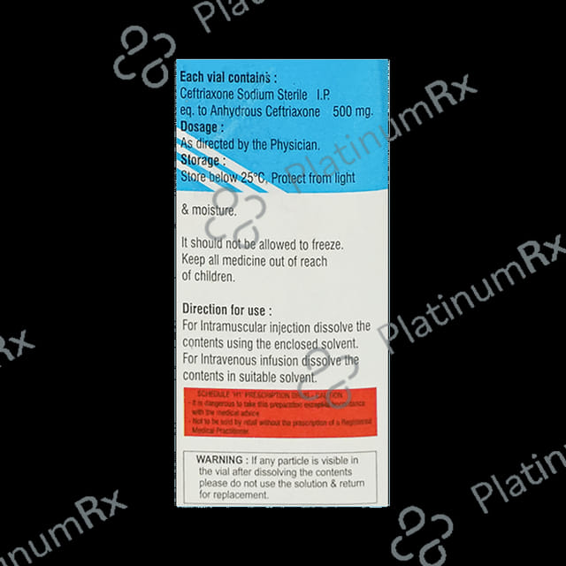 Cefhuron 500mg Injection