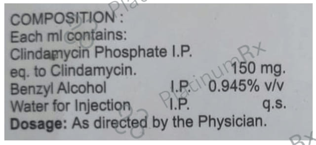 Clinda 600mg Injection 4ml