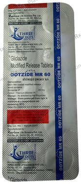 Dotzide 60mg Tablet MR 10s