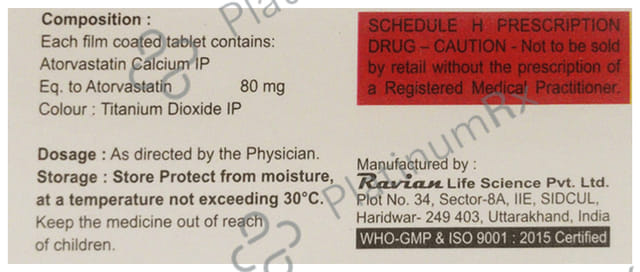 Tritastatin 80 Tablet