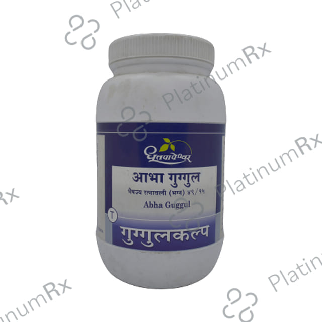 Dhootapapeshwar Abha Guggul Tablet 1000 tablets