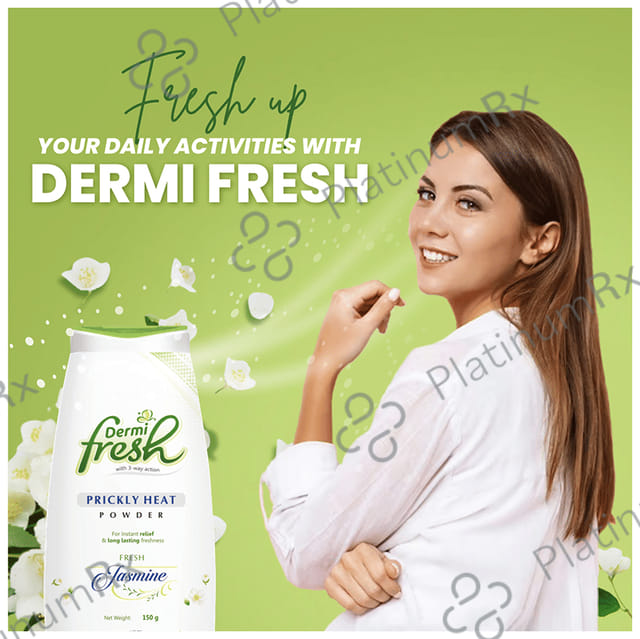 Dermifresh Prickly Heat Powder Fresh Jasmine