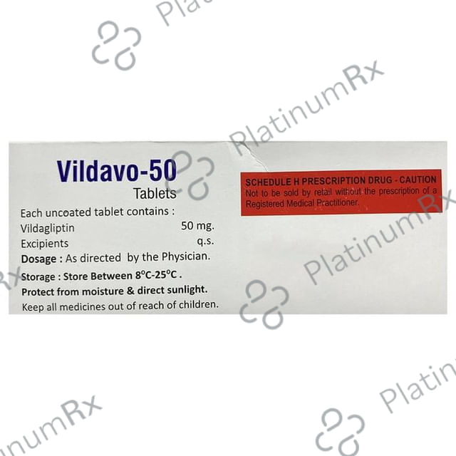 Vildavo 50 Tablet