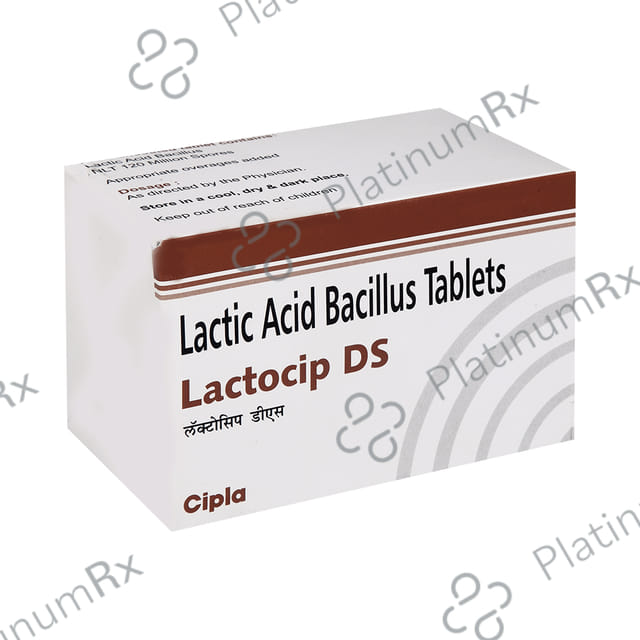 Lactocip DS 120M Tablet 15s