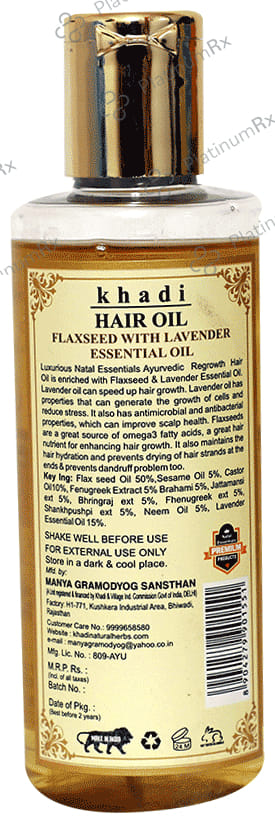 Luxurious Natal Essentials Ayurvedic Regrowth Hair Oil