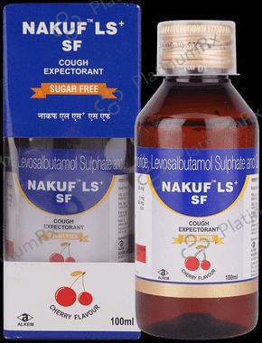 Nakuf LS+ SF Expectorant Cherry Sugar Free