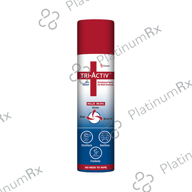 Tri-Activ 70% Alcohol Disinfectant Spray for Multi-Surfaces 100 ml