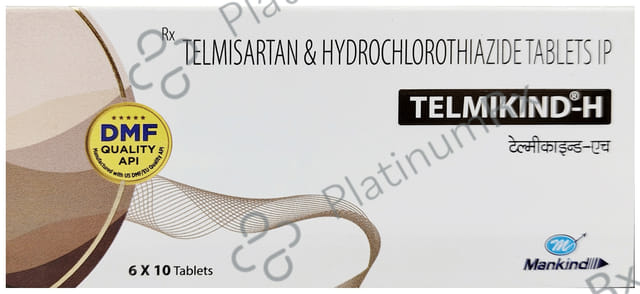 Telmikind H 12.5/40mg Tablet 10s