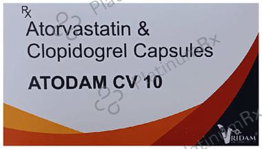 Atodam CV 10/75mg Capsule 10s