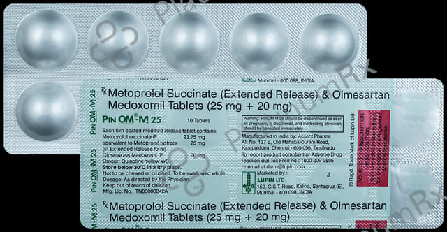 Pin OM M 25/20mg Tablet ER 10s
