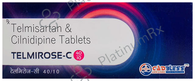 Telmirose C 10mg/40mg Tablet