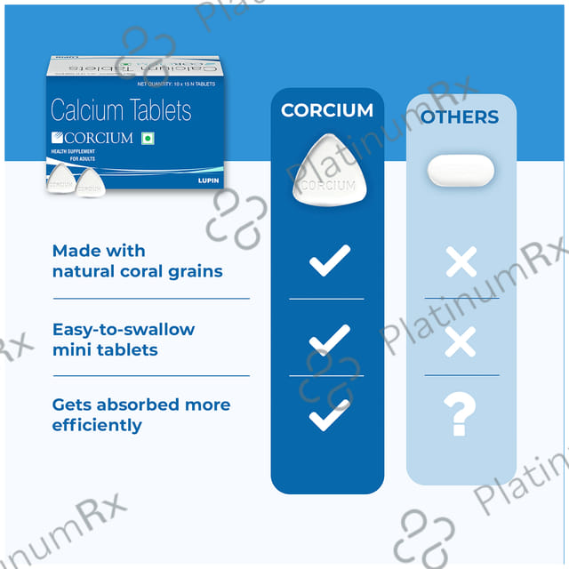 Corcium 225mg Tablet 15s