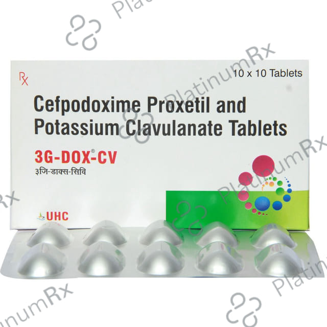 3G Dox CV 200/125mg Tablet 10s