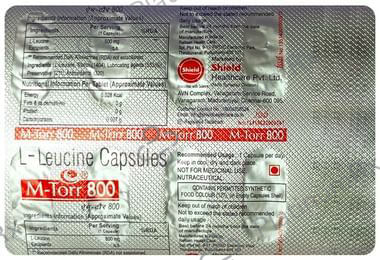 M Torr 800mg Capsule 10s