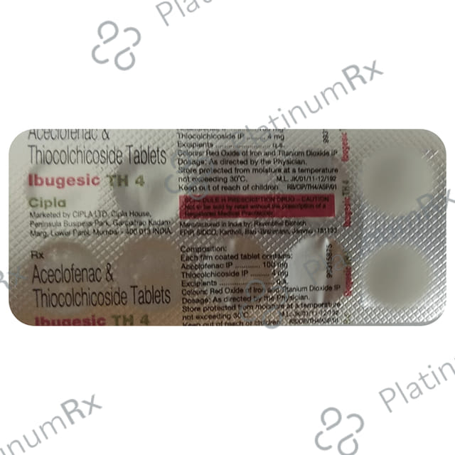 Ibugesic TH 100mg/4mg Tablet