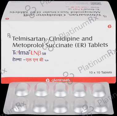 Telma LNB 50mg Tablet ER 10s