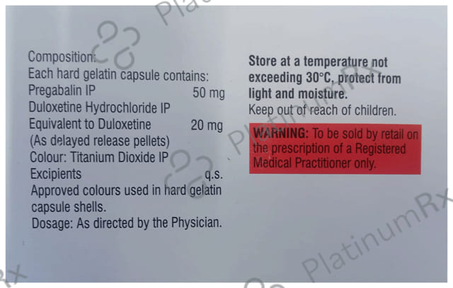 Renerve DP 50mg/20mg Capsule