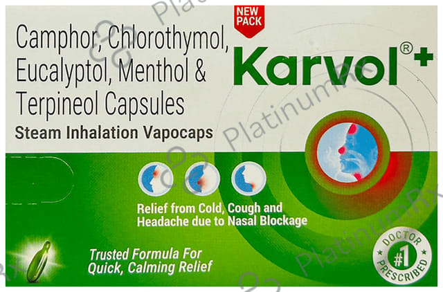 Karvol Plus Capsule 15s