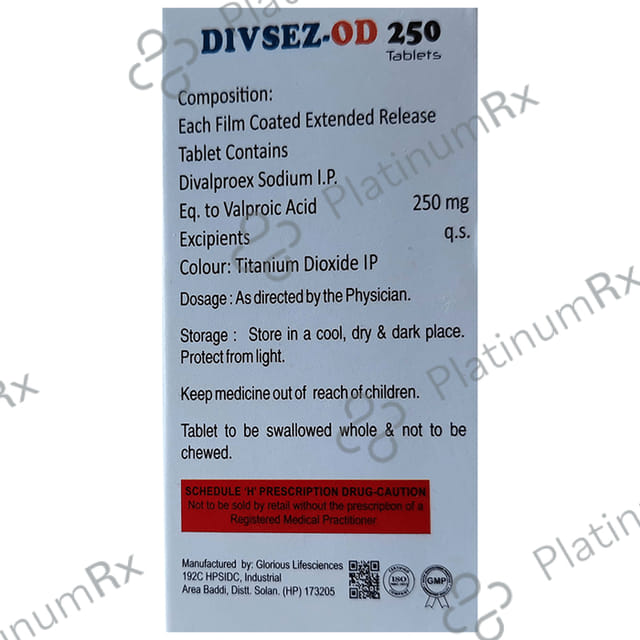 Divsez-OD 250 Tablet ER